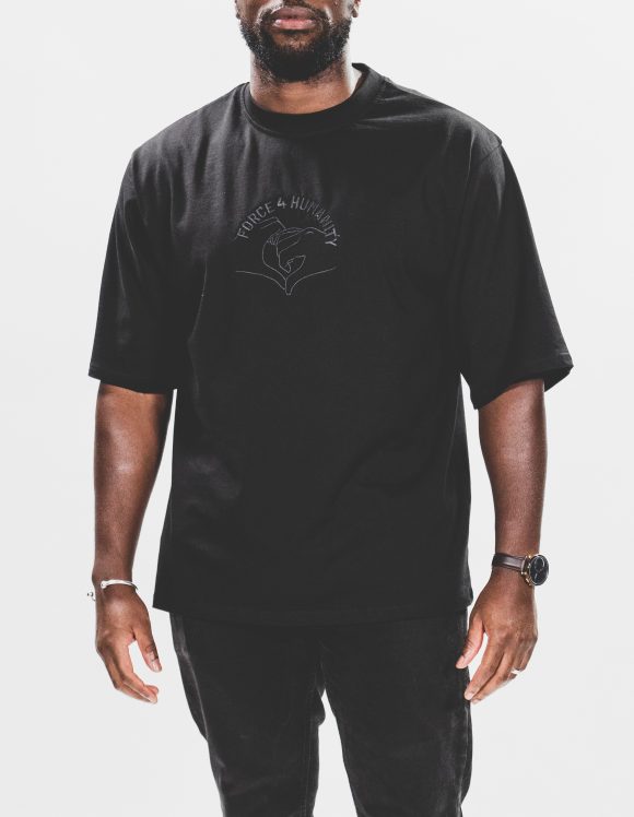Black Oversized T-Shirt for Men